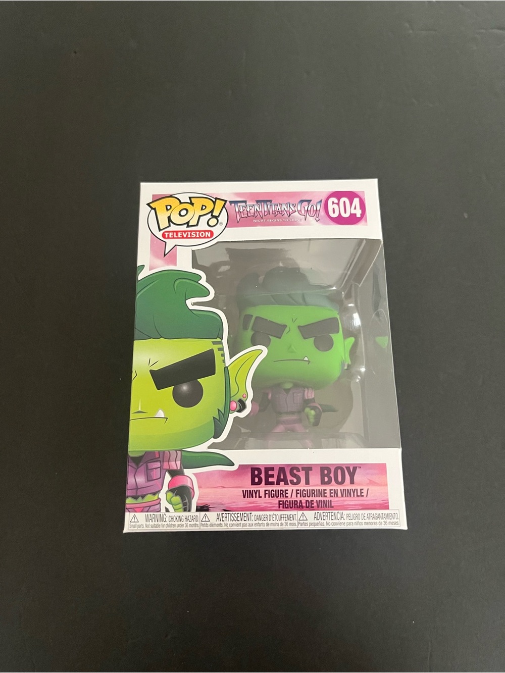 Funko Pop! Television Beast Boy Vinyl Figure #604